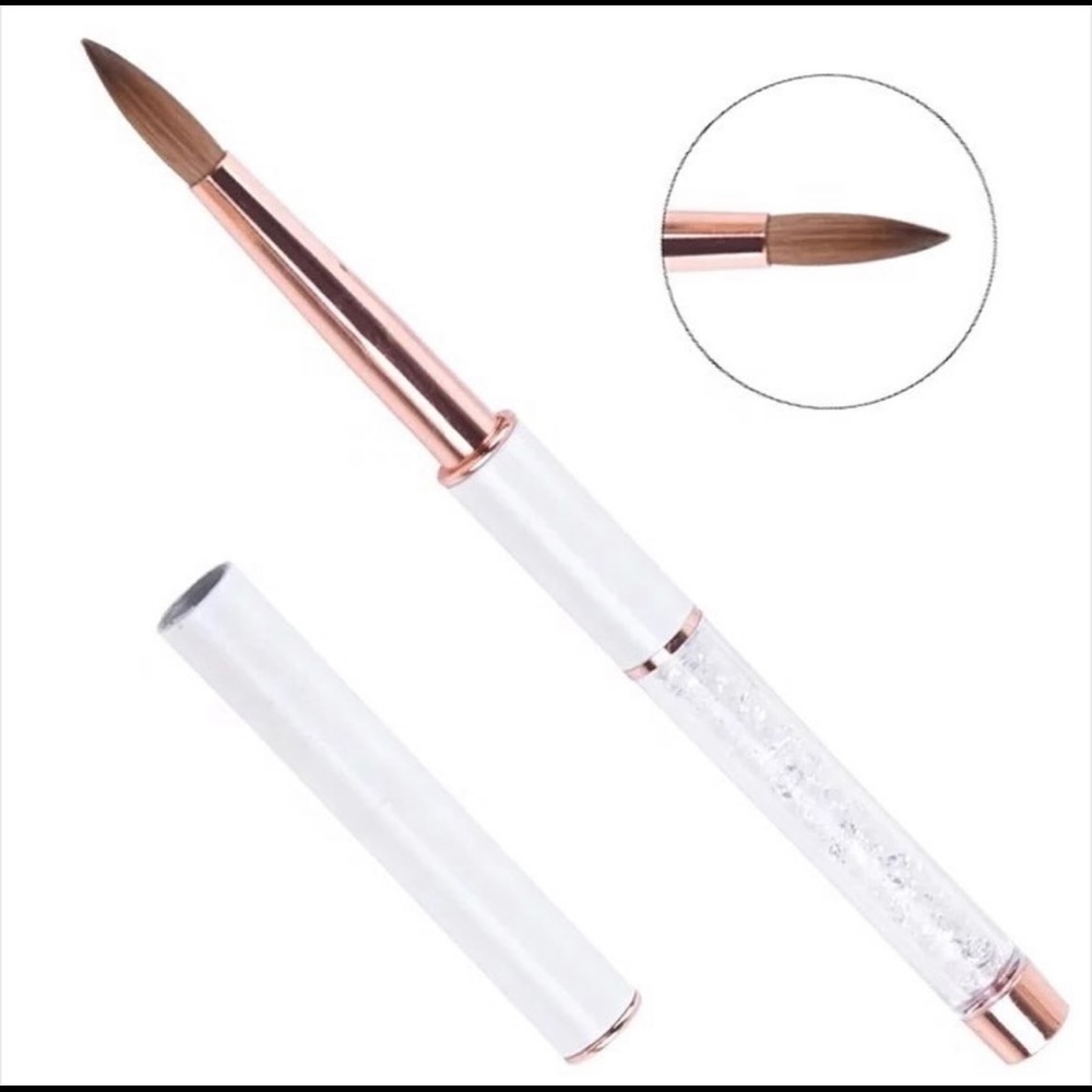 Rose Gold Nail Brush 100% pure Kolinsky
Hair Acrylic Nail Art